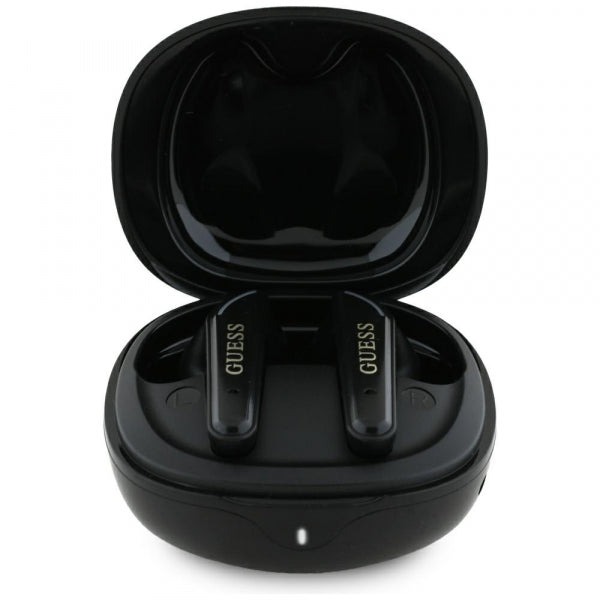 Guess Flat Classic Logo Electroplated, Black