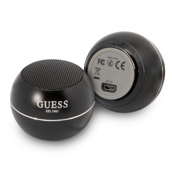 Guess Bluetooth Speaker 3W, Black