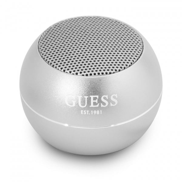 Guess Bluetooth Speaker 3W, Silver