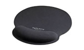 Delock Ergonomisches Mauspad mit Handballenauflage schwarz 252x227 mm