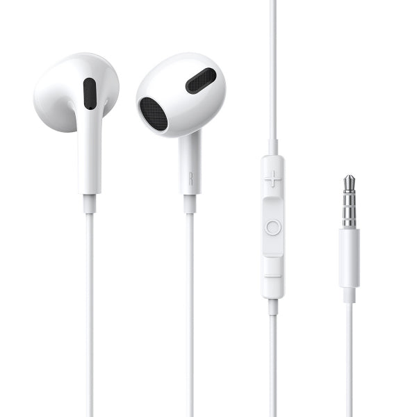 Baseus Handsfree 3.5mm Encok H17, White NGCR020002