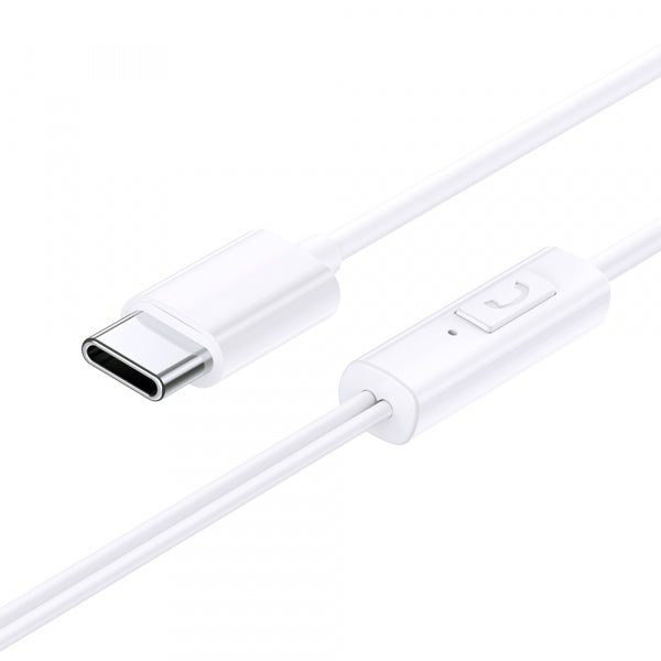 Baseus Handsfree USB-C Encok CZ11, White A00164300213-Z1