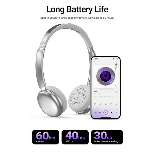 Acefast Handsfree Bluetooth H8, Purple