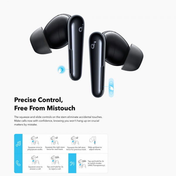 Anker SoundCore Liberty 4 Pro NC, Black A3954GF1