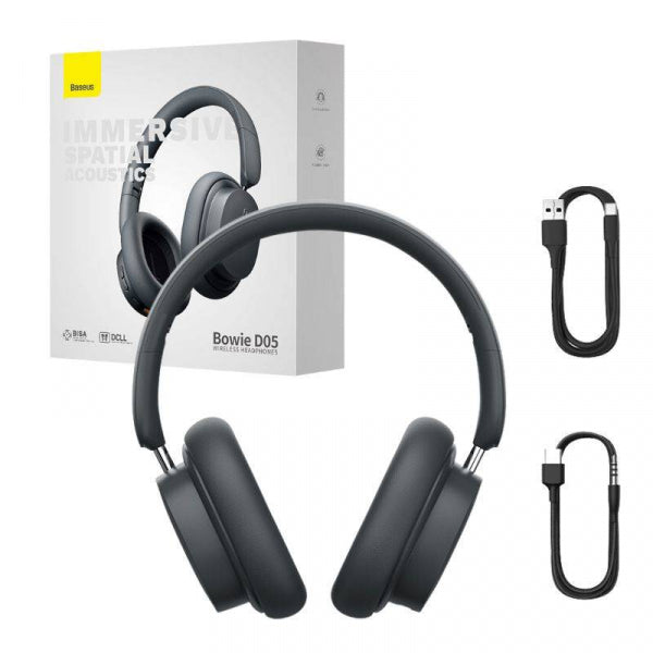 Baseus Handsfree Bluetooth MultiPoint Bowie D05, Grey NGTD020213
