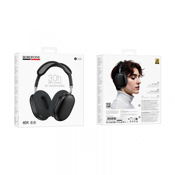 Borofone Handsfree Bluetooth BO36 Tone, Black