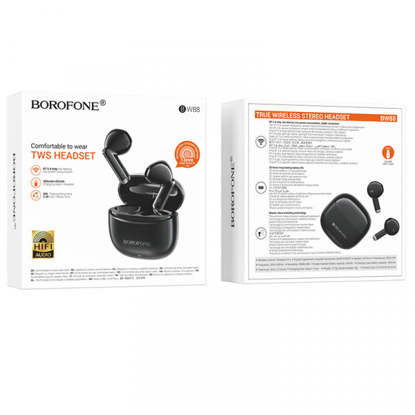 Borofone BW88 Deep Rhyme, Black