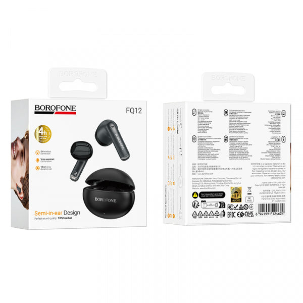 Borofone FQ12 Nice, Black