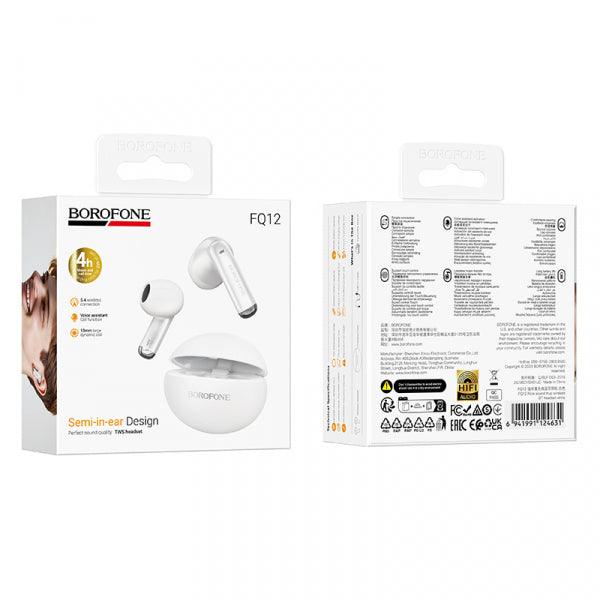 Borofone FQ12 Nice, White