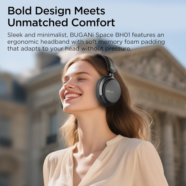 Bugani Handsfree Bluetooth Space BH01, Black