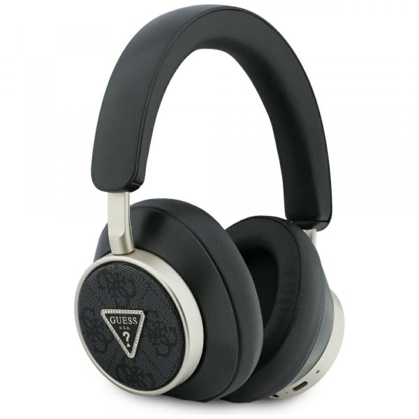 Guess Handsfree Bluetooth 4G Gold Triangle Logo, Black