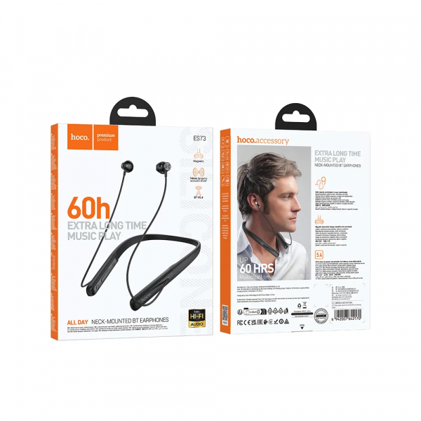 Hoco Handsfree Bluetooth ES73, Black
