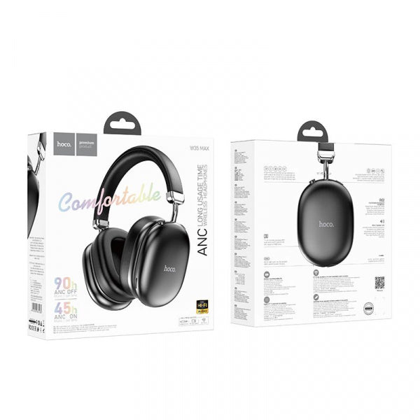 Hoco Handsfree Bluetooth W35 Max ANC, Black