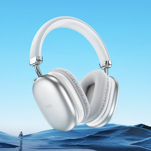 Hoco Handsfree Bluetooth W35 Max, Silver
