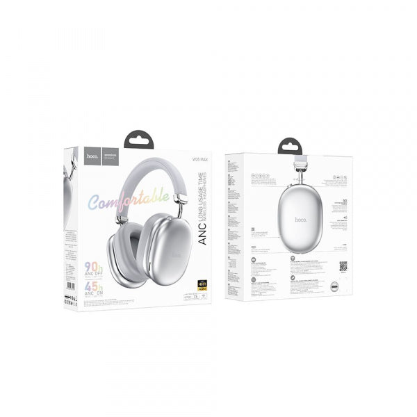 Hoco Handsfree Bluetooth W35 Max ANC, Silver