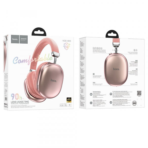 Hoco Handsfree Bluetooth W35 Max, Pink