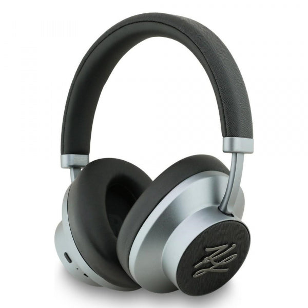 Karl Lagerfeld Handsfree Bluetooth Grained Initials, Black