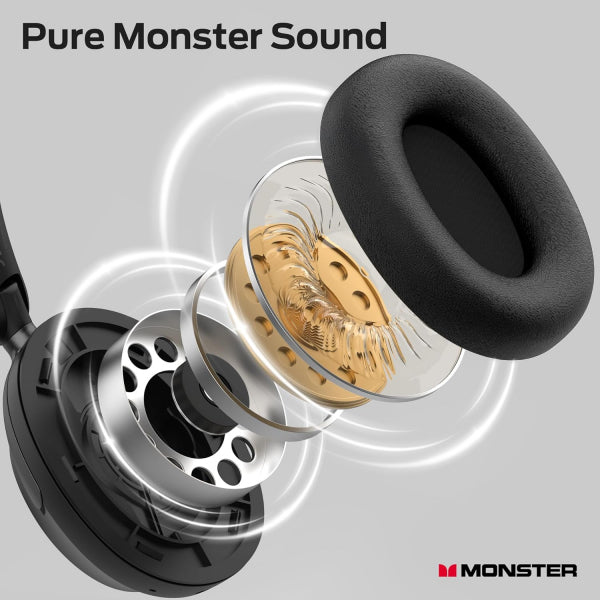 Monster Handsfree Bluetooth Persona 3rd, Black