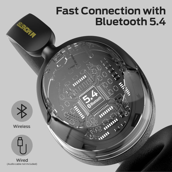 Monster Handsfree Bluetooth Persona 3rd, Black