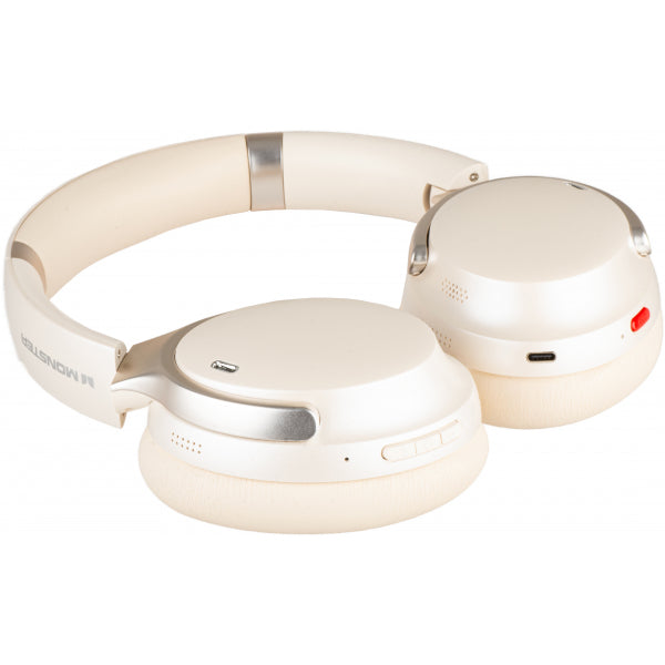 Monster Handsfree Bluetooth MultiPoint QuiteFit V3, White