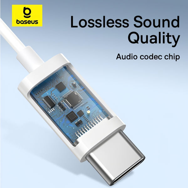 Baseus Handsfree USB-C Encok CZ17, White A00170000213-Z1
