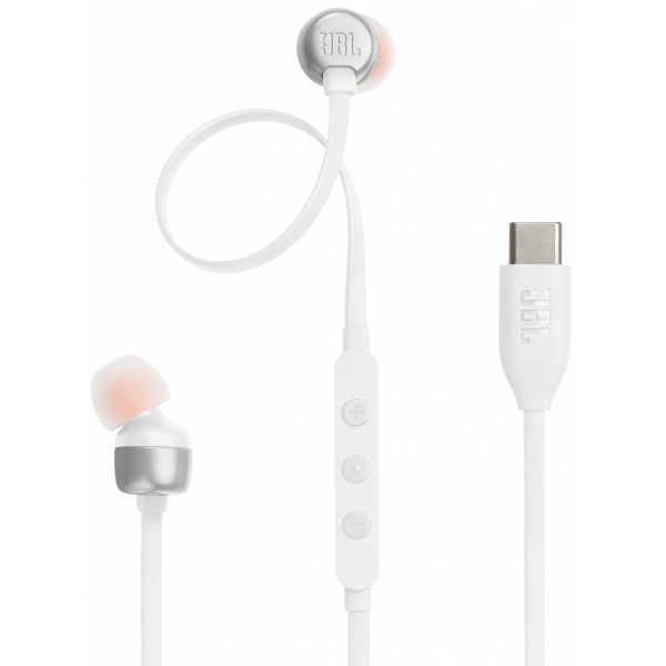 JBL Handsfree USB-C Tune 310C, White JBLT310CWHT