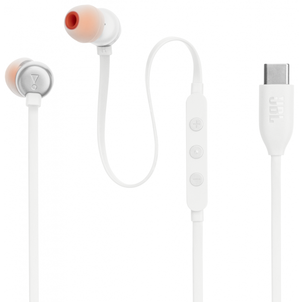 JBL Handsfree USB-C Tune 310C, White JBLT310CWHT