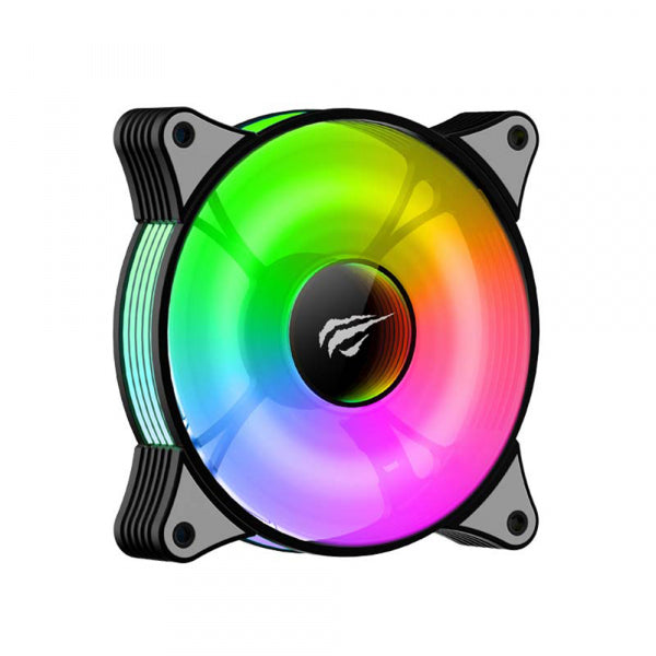 Havit Cooler Fan PC Desktop F2095, 600RPM - 1800RPM, 38dB, 1.44W, Black