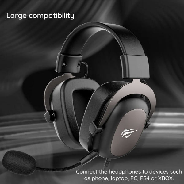 Havit Gaming 3.5mm Headset H2002D, 2m, Red