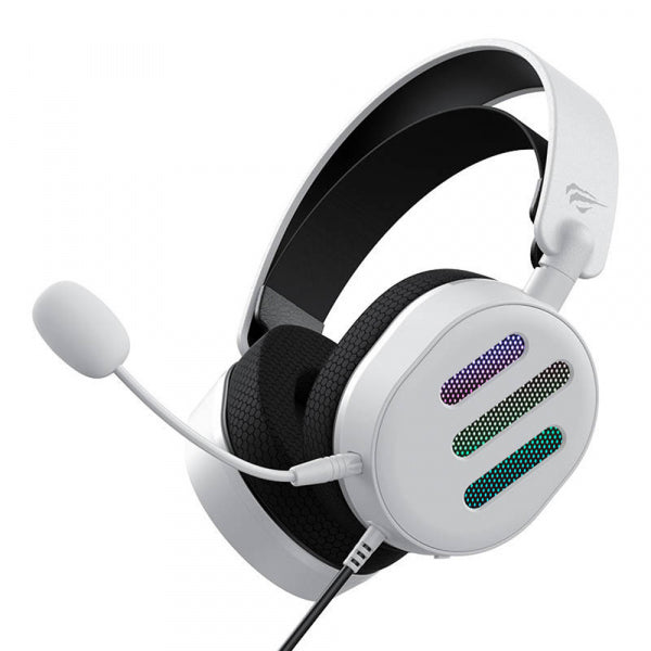 Havit Gaming 3.5mm Headset H2038U, RGB, 2.1m, White