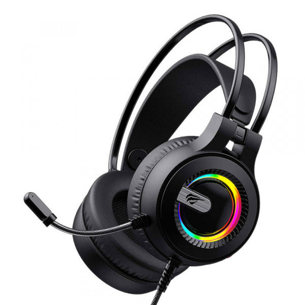 Havit Gaming 3.5mm Headset H2040d, RGB, 2.1m, Black