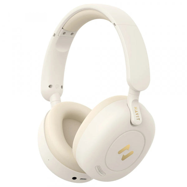 Havit Handsfree Bluetooth MultiPoint H655BT Pro, Beige