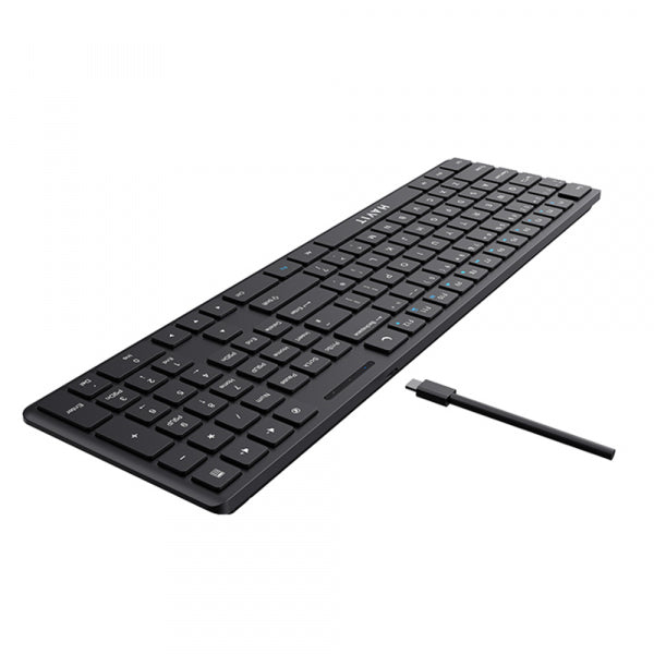 Havit Wired Keyboard KB252, USB-C, 1.5m, Black