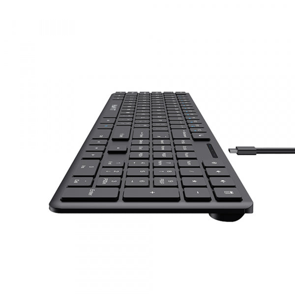 Havit Wired Keyboard KB252, USB-C, 1.5m, Black