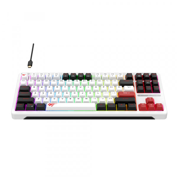 Havit Wired Gaming Keyboard KB902L, RGB, 1.8m, Multicolor