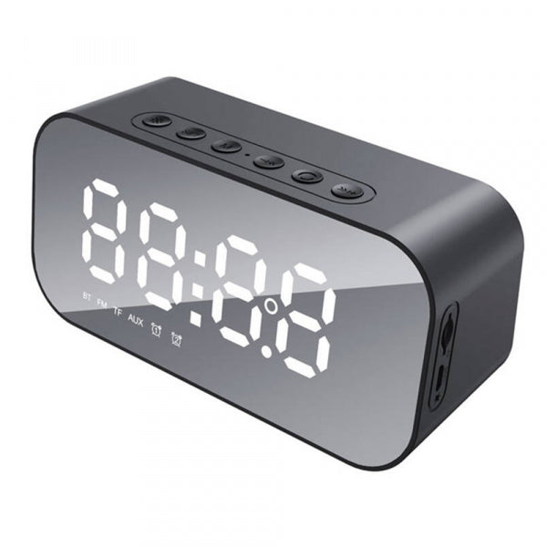 Havit Alarm Clock M3 with Bluetooth Speaker, Black