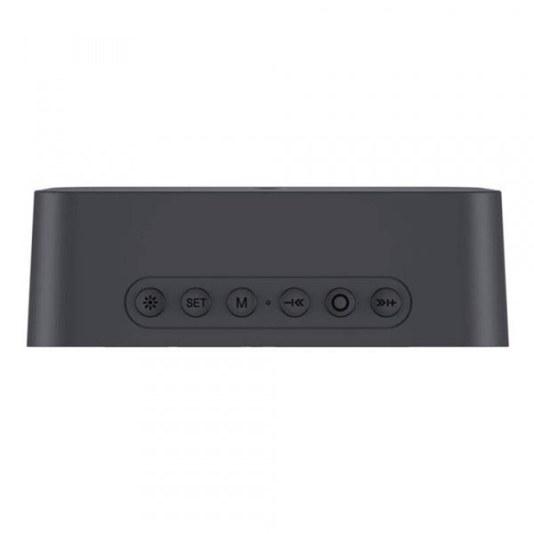 Havit Alarm Clock M3 with Bluetooth Speaker, Black