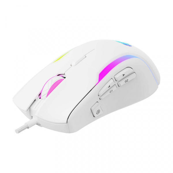 Havit Wired Gaming Mouse MS1033, RGB, 800DPI - 8000DPI, White