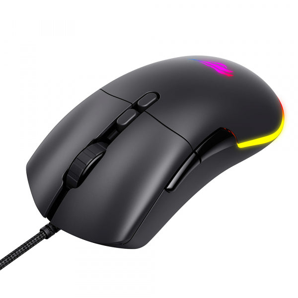 Havit Wired Gaming Mouse MS954, 800DPI - 12000DPI, 1.6m, Black