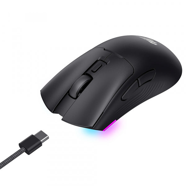 Havit Wireless Gaming Mouse MS966WB, 800DPI - 10000DPI, BT / Wi-Fi / Wired, Black