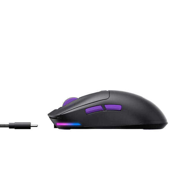 Havit Wireless Gaming Mouse MS969WB, RGB, 1000DPI - 16000DPI, BT / Wi-Fi / Wired, Black