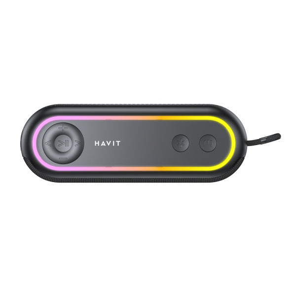 Havit Bluetooth Speaker SK810BT, 7W, RGB, Waterproof, Black