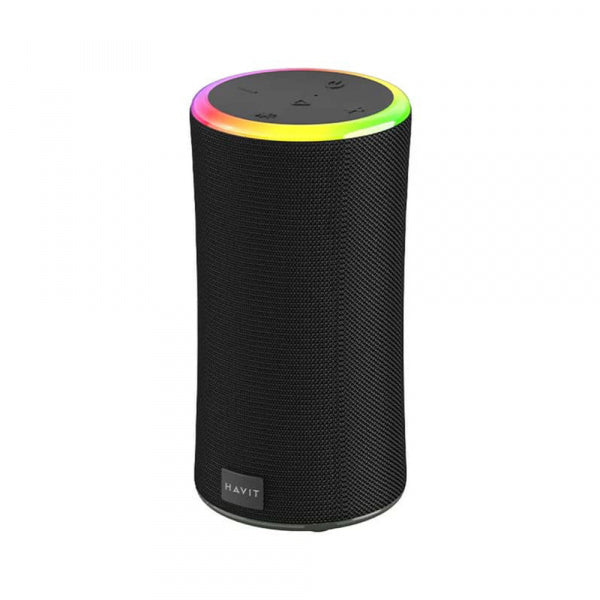 Havit Bluetooth Speaker SK833BT, 2 x 10W, RGB, Waterproof, Black