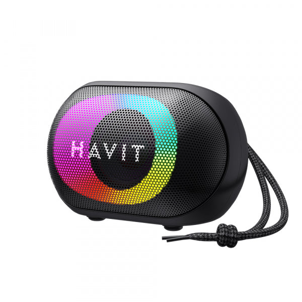 Havit Bluetooth Speaker SK885BT, 8W, RGB, Waterproof, Black