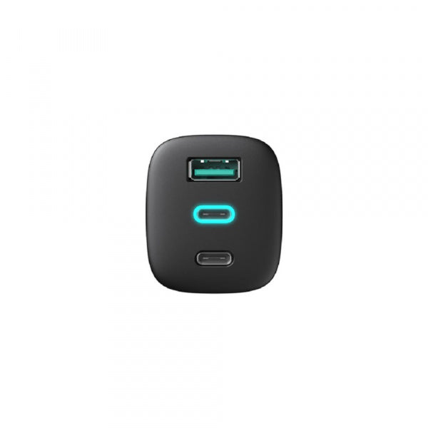Havit Wall Charger UC10, 65W, 3A, 1 x USB-A - 2 x USB-C, Black