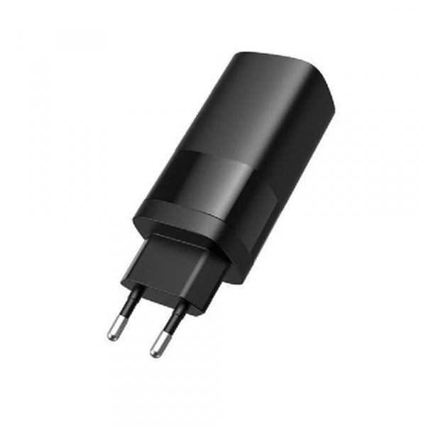 Havit Wall Charger UC10, 65W, 3A, 1 x USB-A - 2 x USB-C, Black