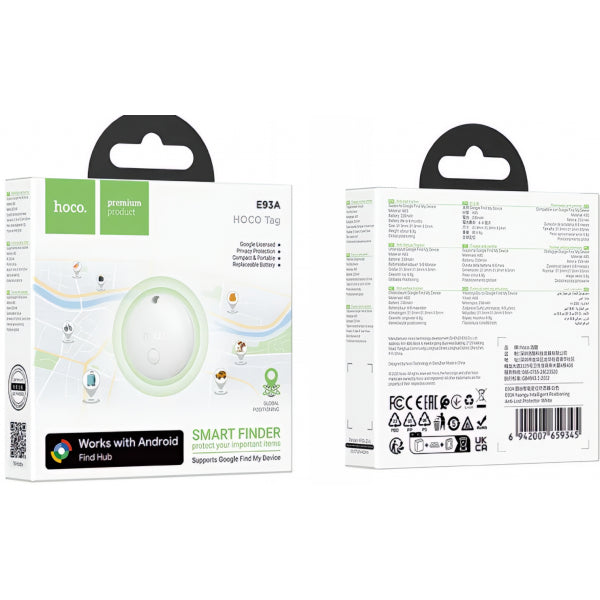 Hoco SmartTag E93A for Android Series, White