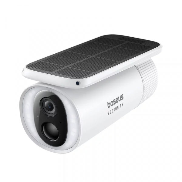 Baseus Home Security Camera Solar S1, Wi-Fi, 2K, IP67, Solar Panel, Outdoor, White S0SW002130