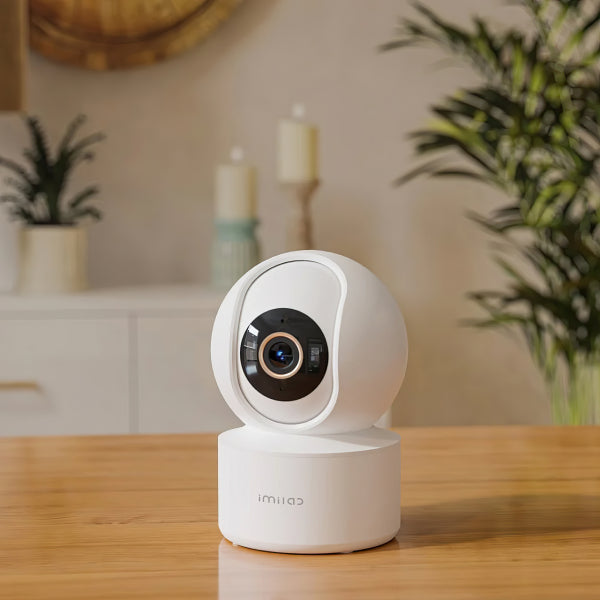 iMILAB Home Security Camera C22, Wi-Fi, 3K, Indoor, White CMSXJ60A