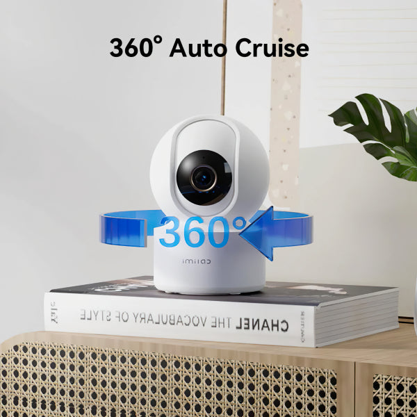 iMILAB Home Security Camera C22, Wi-Fi, 3K, Indoor, White CMSXJ60A
